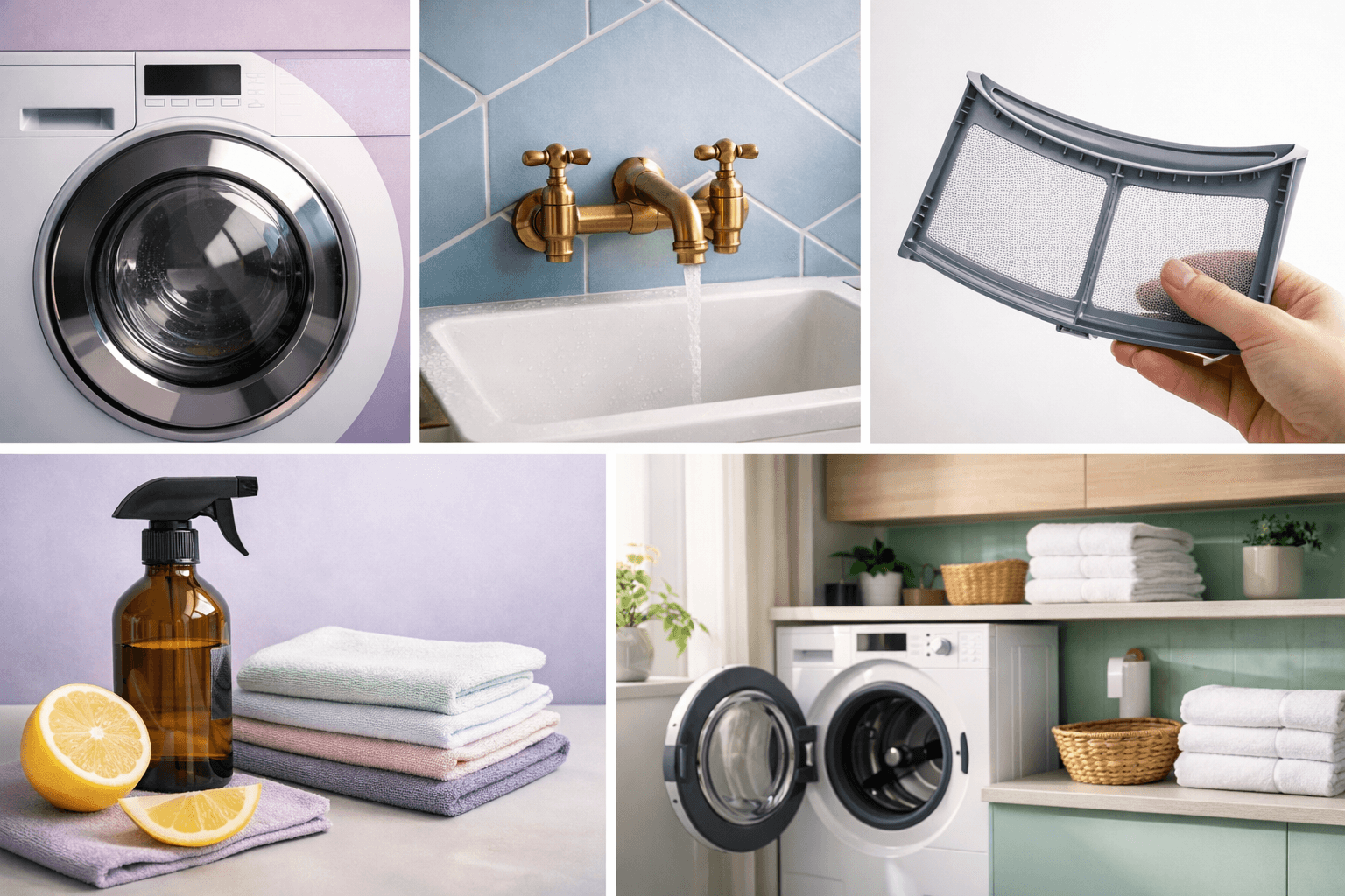 How to Deep Clean Your Laundry Room (Step-by-Step Checklist)