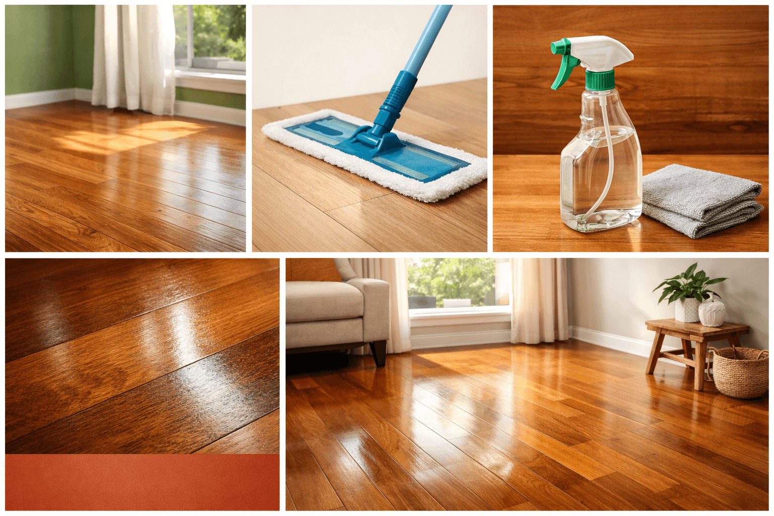 How to Clean and Buff Hardwood Floors Yourself