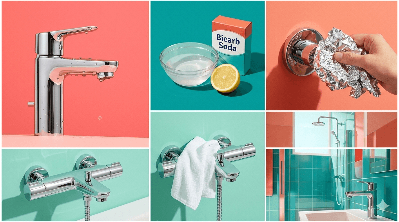 How to Clean Chrome Bathroom Fittings and Keep Them Rust-Free