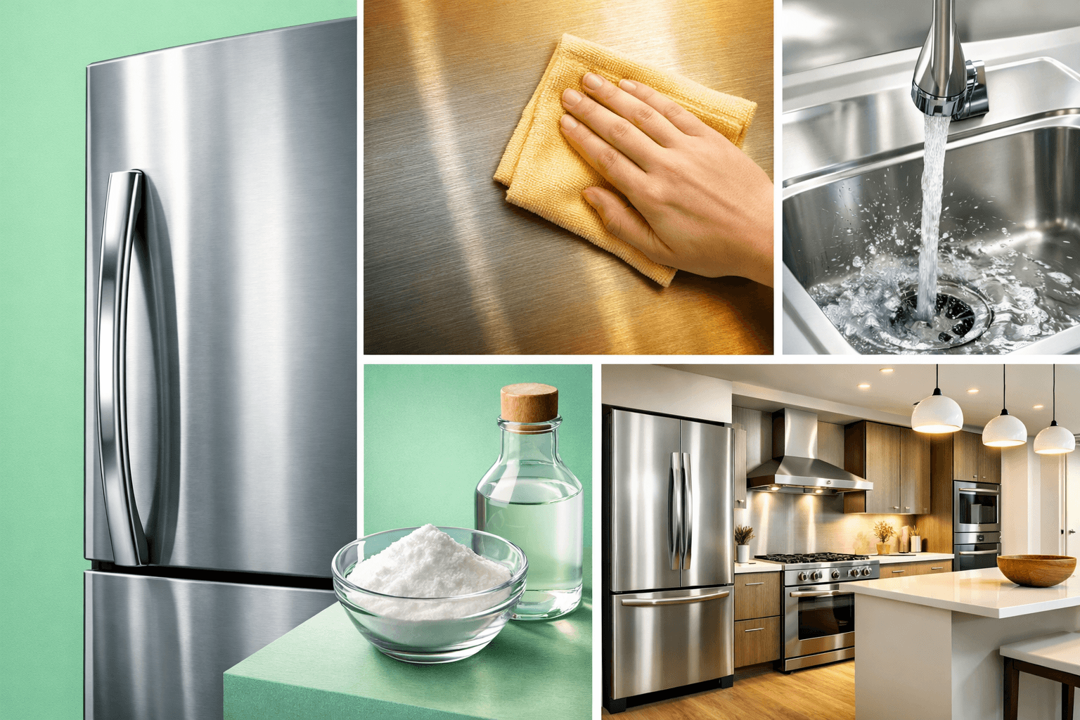 How to Clean Stainless Steel Appliances and Keep Them Looking New